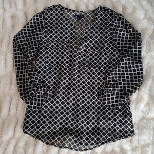Gap 3/4 sleeve top size small